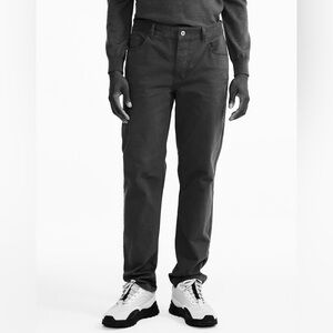 Aigle Black cotton chino Pants men's XL Made in France 100% cotton